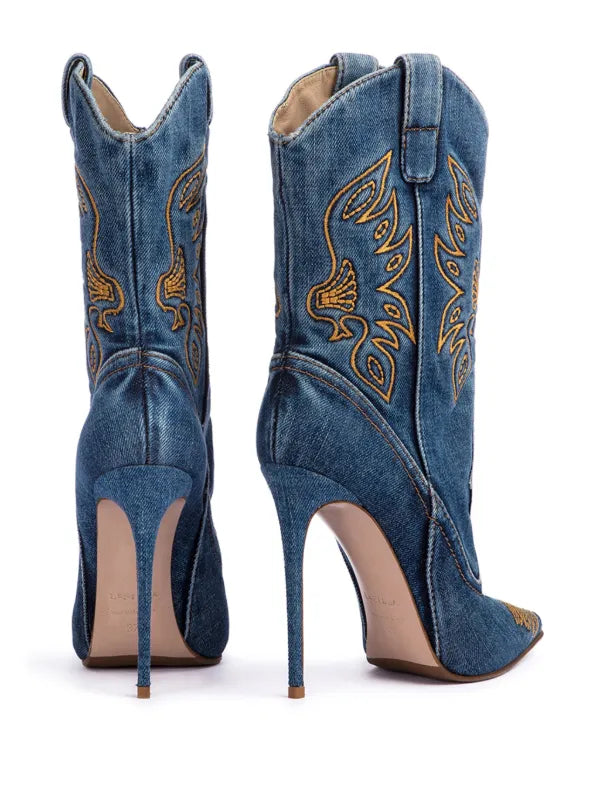 Boots - Winter Elegant Pointed Toe High Heels