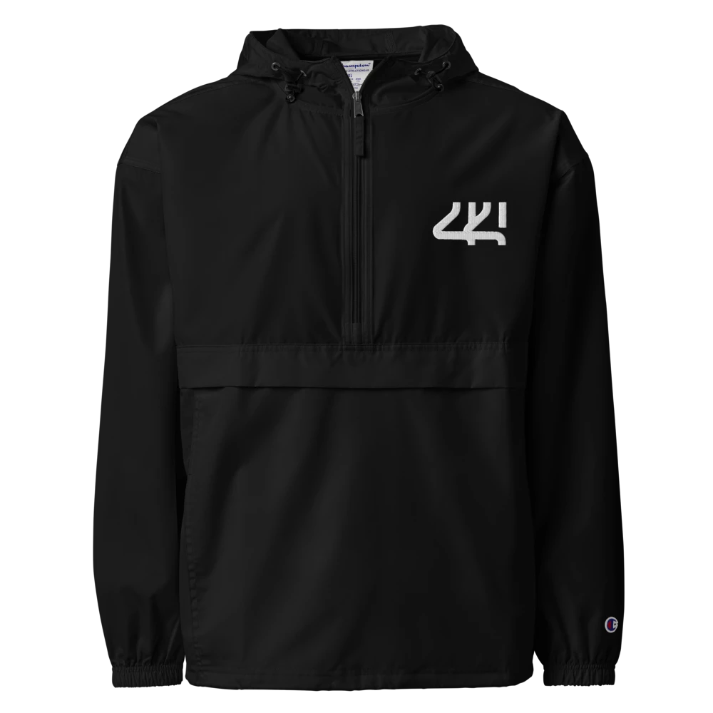 Embroidered Champion Packable Jacket