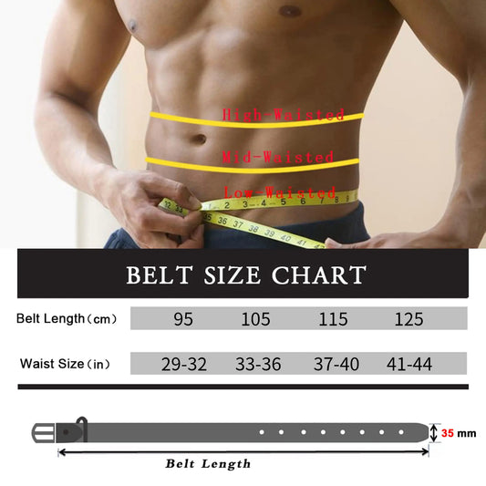 maikun Mens Casual Belt, Mens Leather Belt