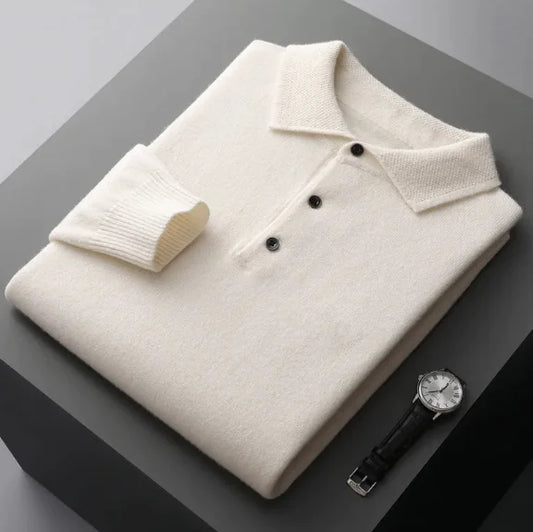 Men's Cashmere Business Pullover