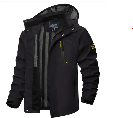 Men’s Windproof Hooded Puffer Jacket – FIT Series