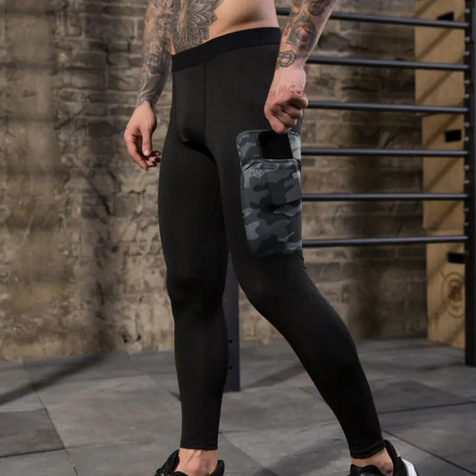 Men's Running Tights | Camouflage Training Pants