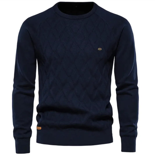 Solid Color Men's Sweater Pullover