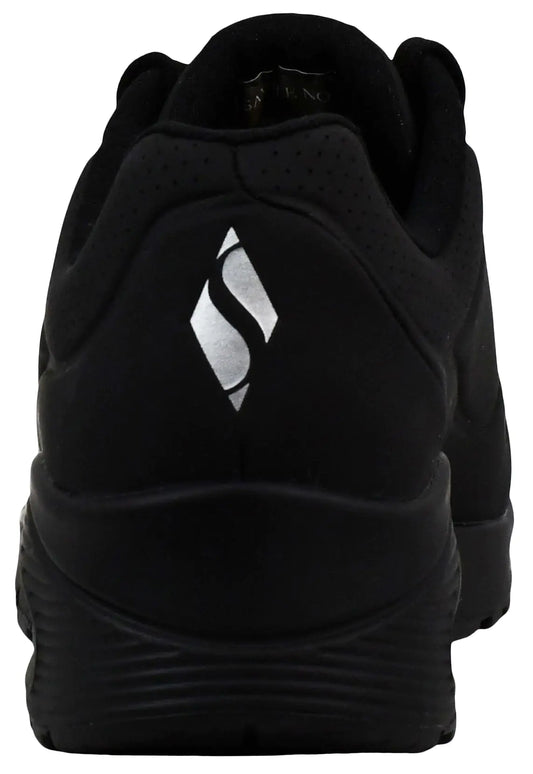 Skechers Uno - Night Shades 11 para mujer, negro/negro