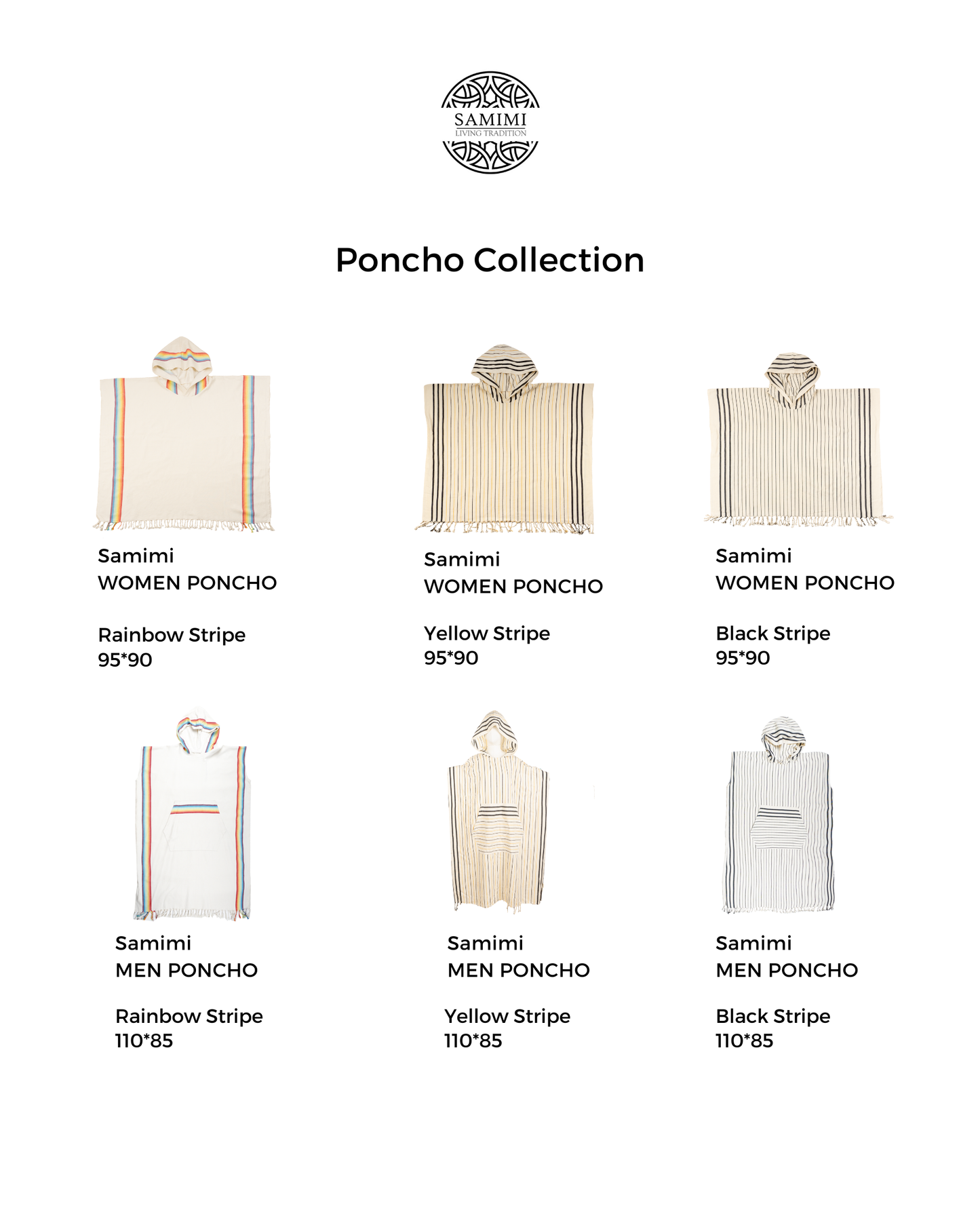 Men Hooded Beach Pool Spa Sauna Poncho, Changing Towel - Stripe Black, with Recycled Gift Box