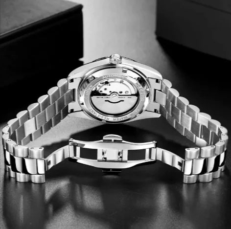 Men's Stainless Steel Sapphire Watch
