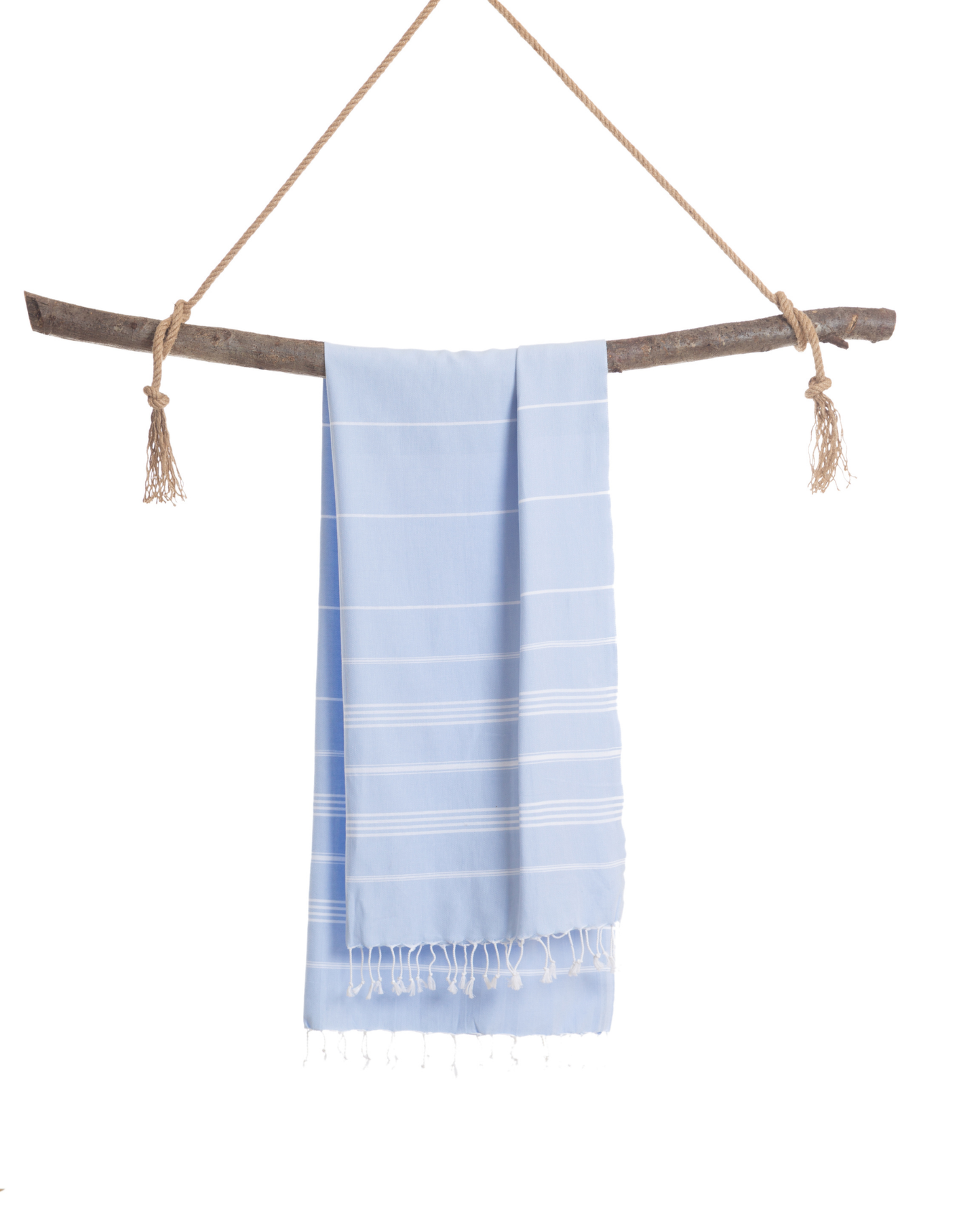 AMARA Hammam Beach Towel, Peshtemal, Made of Cotton - Light Blue