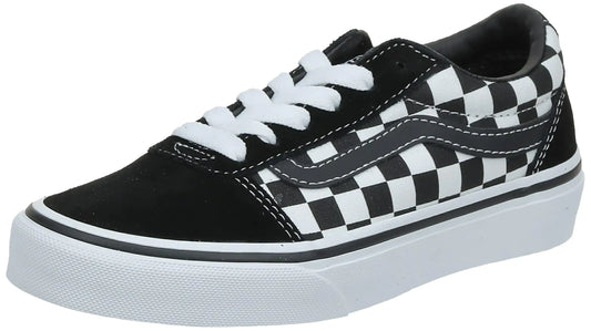 Vans Unisex Modern Black Checker Black True White Pvj 14.5 US Mujer
