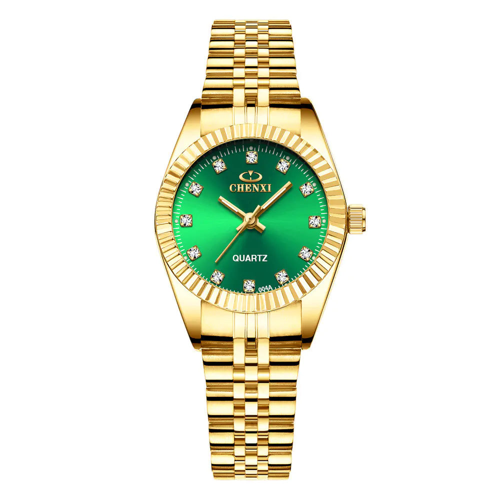 Gold Couple Watches for Women - Model 004A