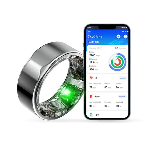 Smart Health Ring: Sleep & Heart Rate Tracker
