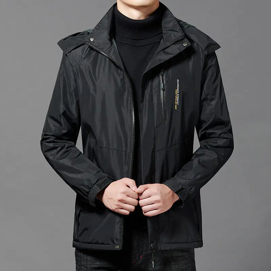 Thickened Windproof and Warm Men's Coat