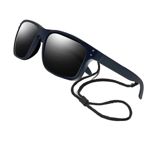 SydeStyle - Gafas de sol polarizadas y bifocales para hombre y mujer, deportivas, con protección UV (negro, 2,50 x)