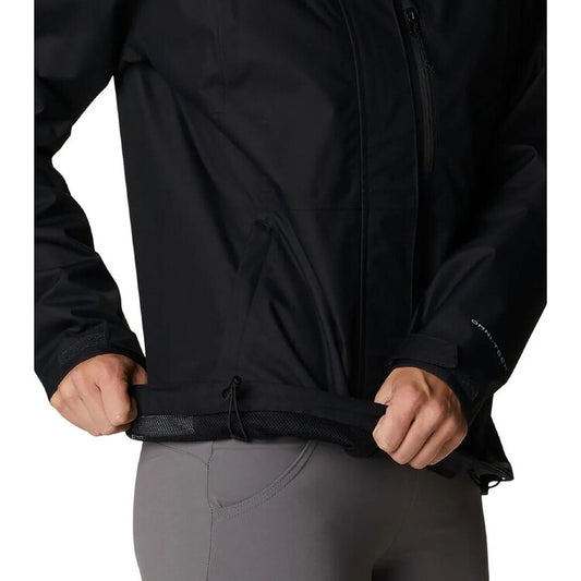 Columbia Womens Plus Size Hikebound Jacket Black 3X