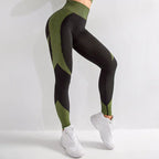 Seamless Hollow Yoga Pants for Women (Moisture-Wicking)