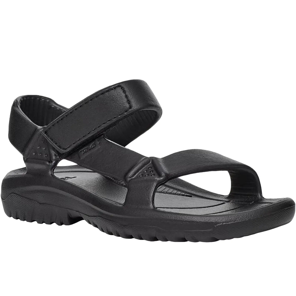 Teva Hurricane Drift Sandale, Schwarz/Schwarz, 5 US Unisex, großes Kind