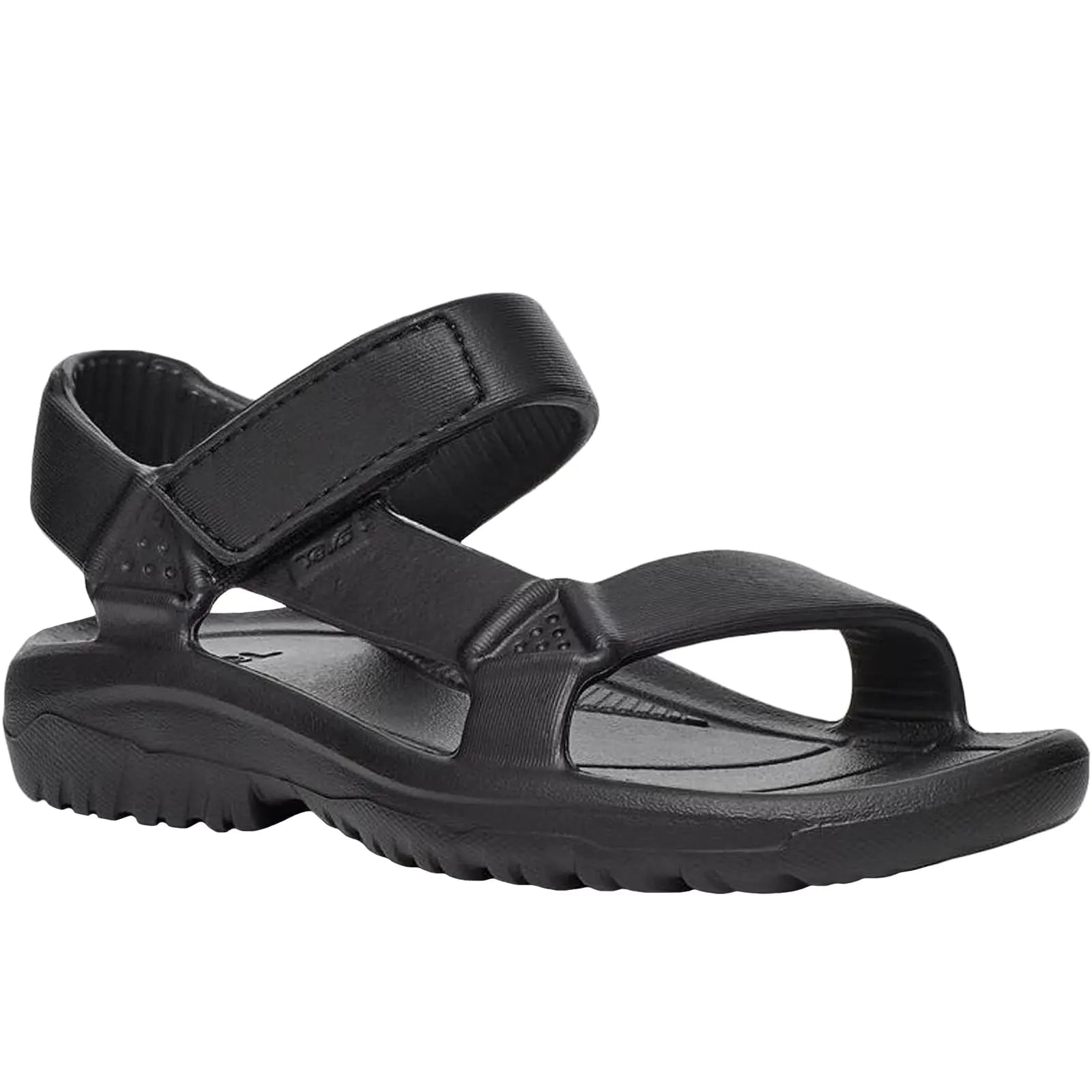 Teva Hurricane Drift Sandale, Schwarz/Schwarz, 5 US Unisex, großes Kind