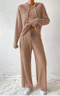 Loose Long Sleeve Trousers Suit