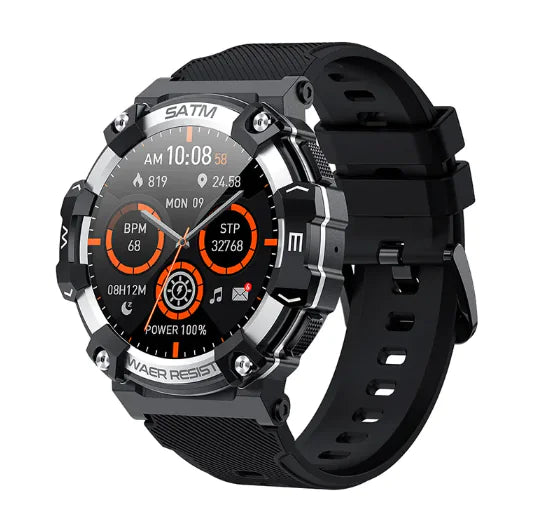 Multi-Function Smart Watch with Heart Rate, Sleep & Fitness Tracking for Men