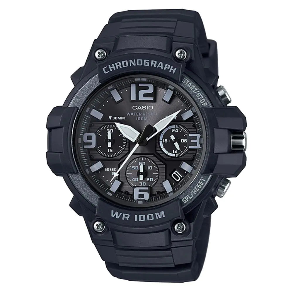 Reloj Casio MCW100H para hombre, diseño resistente, color negro