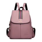 Large Capacity Women's Soft Leather Backpack