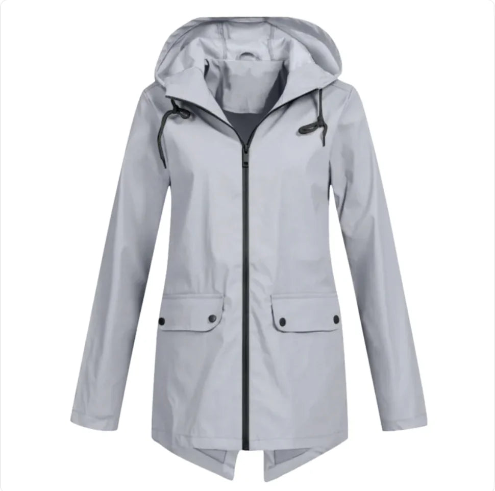 Windbreaker Zipper Hooded Lightweight Outdoor Windproof Jacket Thin Outdoor Jacket Women