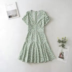 Floral Short Dress