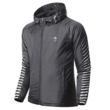 Printed Outdoor Jacket, Windbreaker, Casual Coat