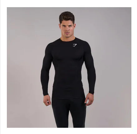 Men's Long Sleeve Training Top, Custom Fit