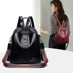 Fashion Women's Casual Large Capacity Leather Backpack