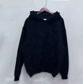 Rhinestone Shiny Loose Pullover Hoodie