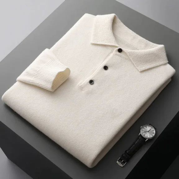 Men's Cashmere Business Pullover