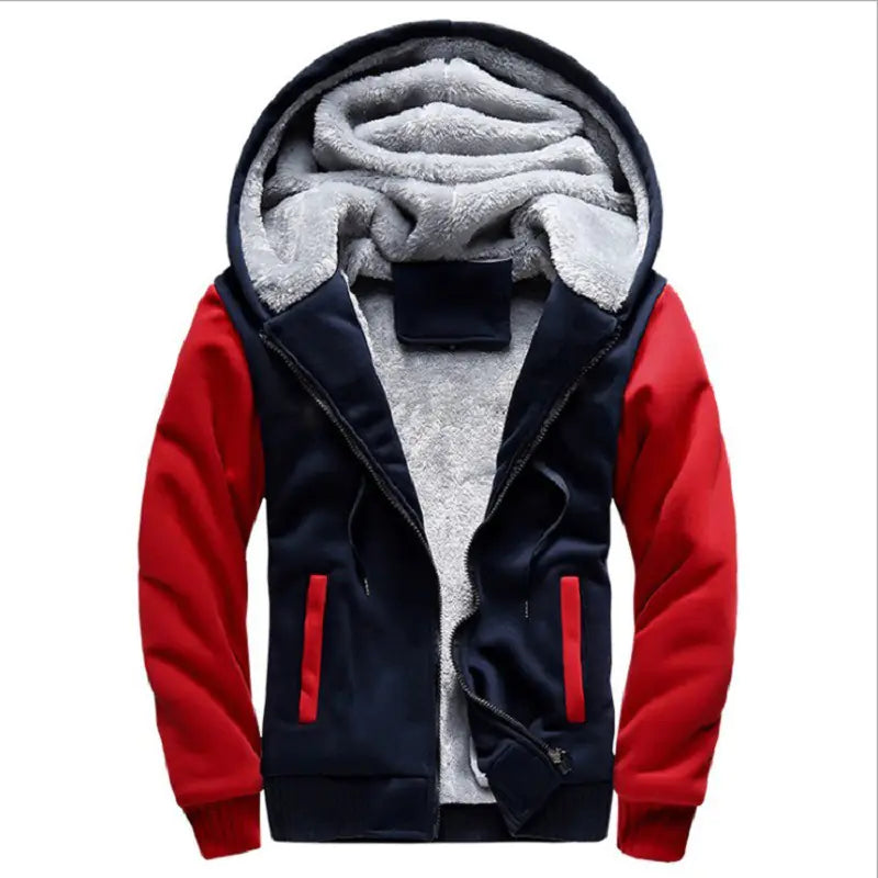Men's Thickened Velvet Sports Padded Coat