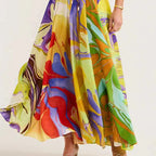 Loose Top Pleated Waist Tight Skirt