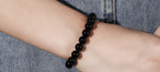 Schwarzes Onyx-Armband