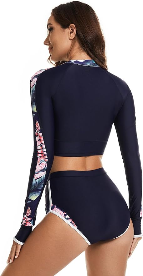 Long Sleeve Rash Guard Bikini