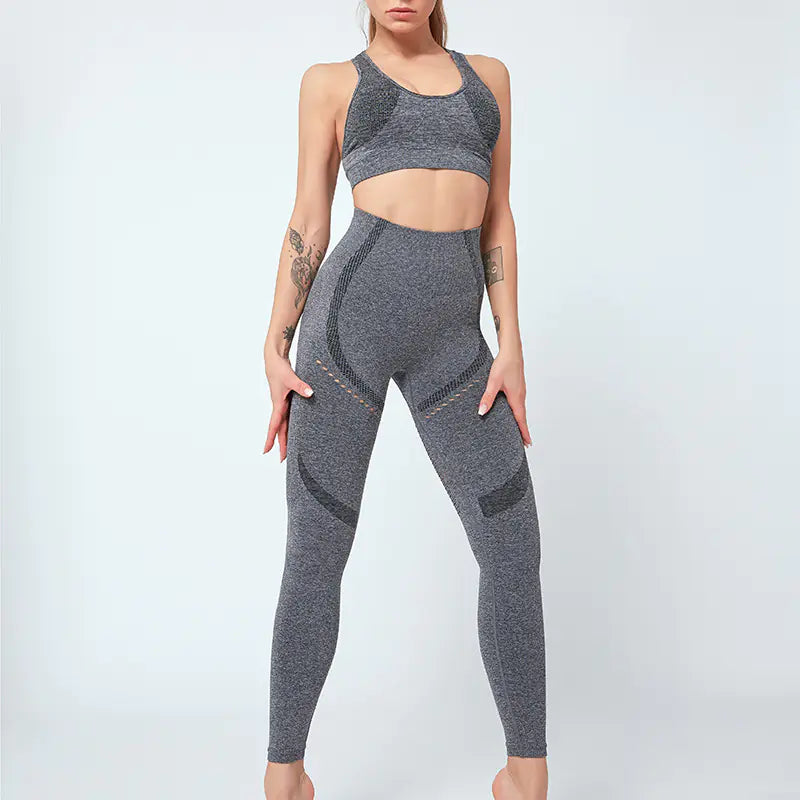 High Waist Quick-Drying Stretch Fitness Pants