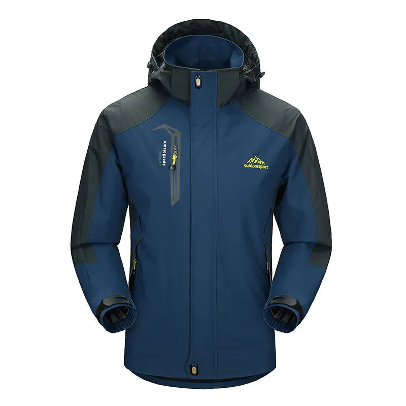 Plus Size Outdoor Men's and Women's Hooded Jackets