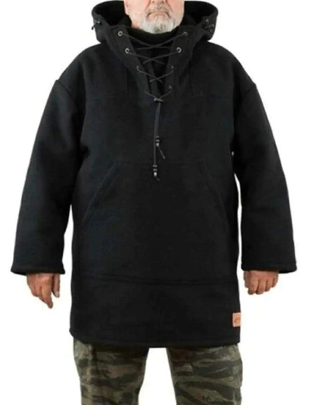 Chaqueta de invierno Asmoxo para hombre, abrigo grueso de lana, sudadera con capucha, tallas S-5XL