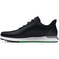 Zapatillas Under Armour Drive Fade sin tacos para hombre (001), color negro/negro/gris titanio, talla 11 (EE. UU.)