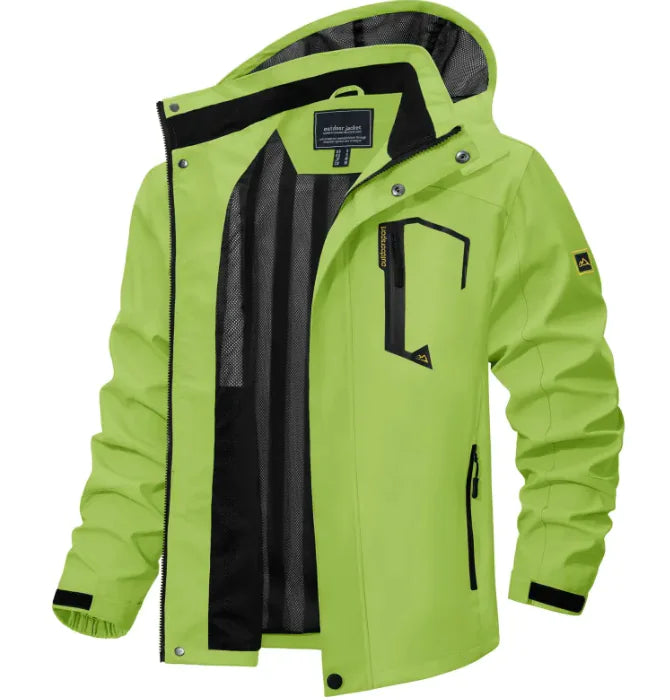 Men’s Windproof Hooded Puffer Jacket – FIT Series