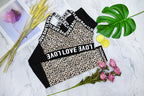 New Women's Leopard Print Yoga Set for Fitness