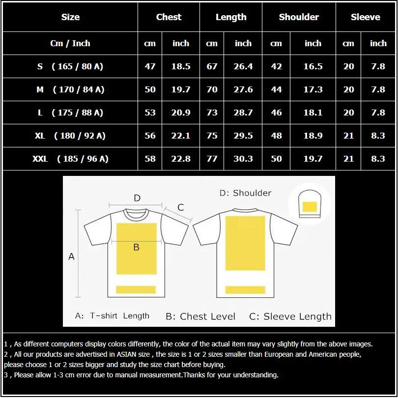 Solid Color Men's / Women Plain T-Shirt