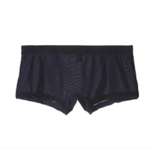 Men's Ice Silk Thin Semitransparent Underwear