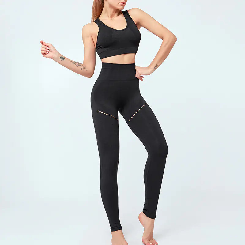 High Waist Quick-Drying Stretch Fitness Pants