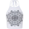 Mandala Halter Tops