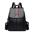 Large Capacity Women's Soft Leather Backpack