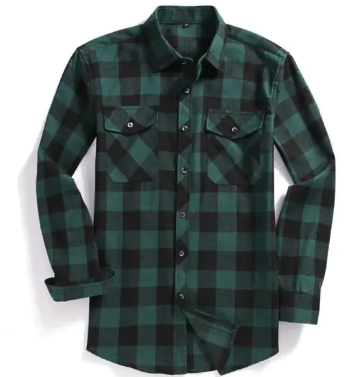 Plaid Flannel Shirt