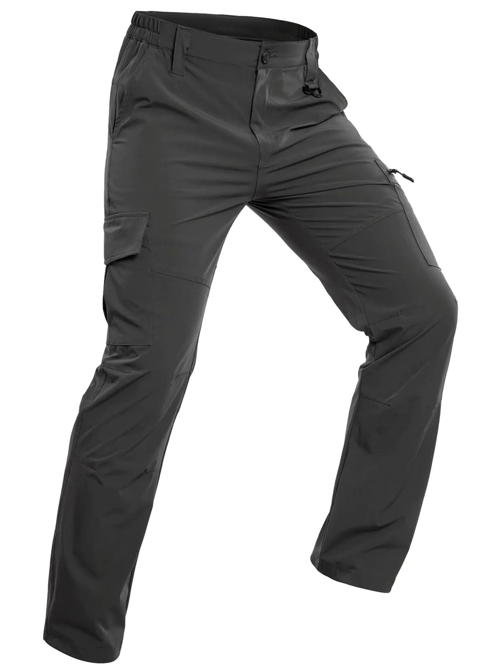 MANSDOUR Herren-Wanderhose, leicht, schnelltrocknend, Arbeits-Cargohose für Herren, wasserabweisend, taktische Hose