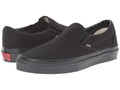 Zapatillas Vans Classic Slip-On negras/negras (talla 10 para hombre/talla 11.5 para mujer)