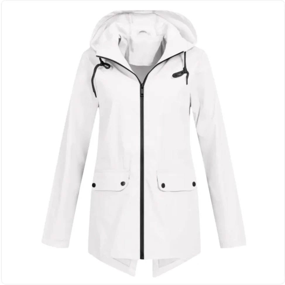 Windbreaker Zipper Hooded Lightweight Outdoor Windproof Jacket Thin Outdoor Jacket Women